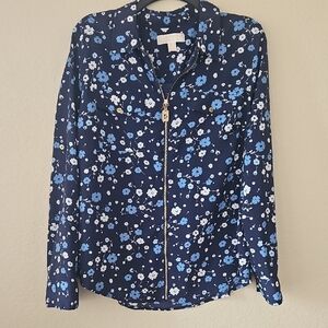 L‎ Michael Kors Floral Top